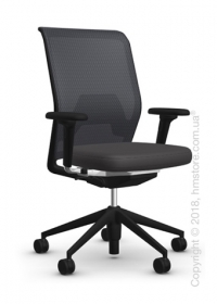 Кресло Vitra ID Mesh Nero, Plano Dark Grey Кресло Vitra ID Mesh Nero, Plano Dark Grey