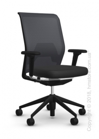 Кресло Vitra ID Mesh Nero, Plano Nero Кресло Vitra ID Mesh Nero, Plano Nero
