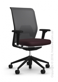 Кресло Vitra ID Mesh Asphalt, Plano Brown Кресло Vitra ID Mesh Asphalt, Plano Brown