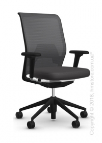Кресло Vitra ID Mesh Asphalt, Plano Dark Grey Кресло Vitra ID Mesh Asphalt, Plano Dark Grey