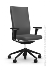 Кресло Vitra ID Soft L, Silk Mesh Asphalt Кресло Vitra ID Soft L, Silk Mesh Asphalt
