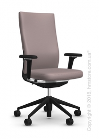 Кресло Vitra ID Soft L, Silk Mesh Mauve Grey Кресло Vitra ID Soft L, Silk Mesh Mauve Grey