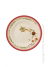 Тарелка десертная мелкая Villeroy & Boch коллекция Winter Bakery Delight, 21,5 см, Falling Star Тарелка десертная мелкая Villeroy & Boch коллекция Winter Bakery Delight, 21,5 см, Falling Star