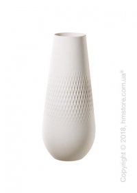 Ваза Villeroy & Boch коллекция Collier Carré, 26 см, White Ваза Villeroy & Boch коллекция Collier Carré, 26 см, White
