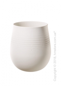 Ваза Villeroy & Boch коллекция Collier Carré, 22,5 см, White Ваза Villeroy & Boch коллекция Collier Carré, 22,5 см, White