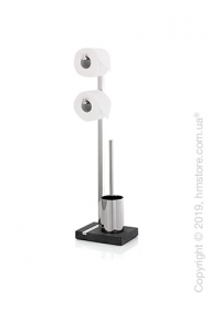 Стойка для ванной комнаты Blomus Menoto Double Toilet Butler, Polished Stainless Steel