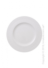 Тарелка столовая мелкая Villeroy & Boch коллекция White Pearl, 27 см Тарелка столовая мелкая Villeroy & Boch коллекция White Pearl, 27 см