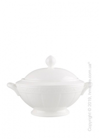 Супница с крышкой Villeroy & Boch коллекция White Pearl, 2,8 л Супница с крышкой Villeroy & Boch коллекция White Pearl, 2,8 л