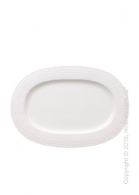 Блюдо для подачи овальное Villeroy & Boch коллекция White Pearl, 41 см