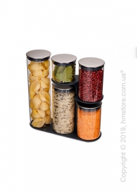 Набор емкостей на подставке Joseph Joseph Podium 100, Grey