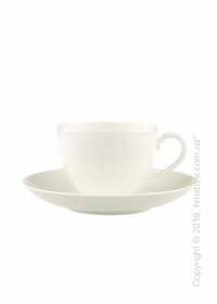 Чашка с блюдцем Villeroy & Boch коллекция Anmut, 200 мл Чашка с блюдцем Villeroy & Boch коллекция Anmut, 200 мл