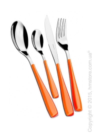 Набор столовых приборов Bugatti Essenza на 6 персон, 24 предмета, Orange