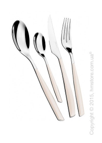 Набор столовых приборов Bugatti Glamour на 6 персон, 24 предмета, Ivory