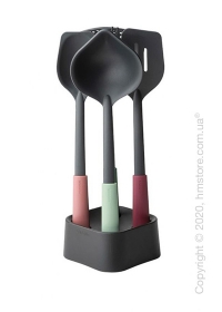 Набор кухонного инвентаря на подставке Brabantia Kitchen Utensil Set, Mixed