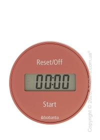 Таймер кухонный Brabantia Tasty Colours, Terracotta Pink