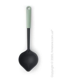 Ложка разливная Brabantia Soup Ladle Plus Scraper Tasty+, Jade Green Ложка разливная Brabantia Soup Ladle Plus Scraper Tasty+, Jade Green