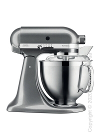Планетарный миксер KitchenAid Artisan Stand Mixer with Tilting Engine Head 4.8 л, Medaloin Silve