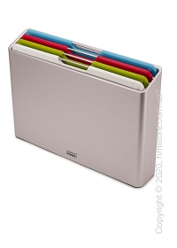 Набор разделочных досок на подставке Joseph Joseph Folio 4-piece Large, Silver