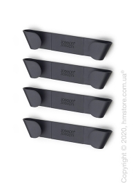 Набор держателей для посуды в шкафу Joseph Joseph CupboardStore 4 предмета, Grey Набор держателей для посуды в шкафу Joseph Joseph CupboardStore 4 предмета, Grey