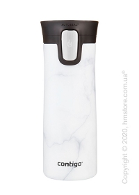 Термокружка Contigo Pinnacle Couture, White Marble 420 мл