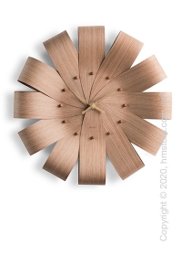Часы настенные Nomon Ciclo Wall Clock, Oak and Gold Часы настенные Nomon Ciclo Wall Clock, Oak and Gold