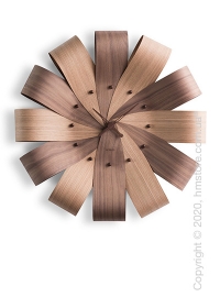 Часы настенные Nomon Ciclo Wall Clock, Oak/Walnut and Walnut