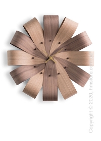 Часы настенные Nomon Ciclo Wall Clock, Oak/Walnut and Gold Часы настенные Nomon Ciclo Wall Clock, Oak/Walnut and Gold