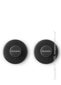 Крючки для полотенец Brabantia ReNew, 2 предмета, Dark Grey