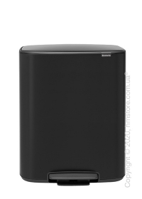 Ведро для мусора Brabantia Bo Pedal Bin 2 x 30 л, Matt Black Ведро для мусора Brabantia Bo Pedal Bin 2 x 30 л, Matt Black