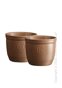 Набор рамекинов для выпечки керамических 8,5 x 8,5 см Emile Henry Ovenware, Oak