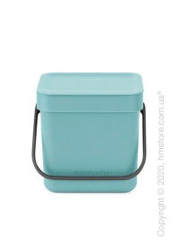 Контейнер для мусора Brabantia Sort & Go, 3 л, Mint