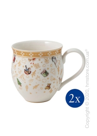 Набор чашек Villeroy & Boch коллекция Toy's Delight Anniversary Edition на 2 персоны, 340 мл Набор чашек Villeroy & Boch коллекция Toy's Delight Anniversary Edition на 2 персоны, 340 мл