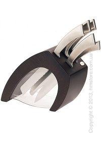 Подставка для ножей Bugatti Virgola Knife Bloc, Wengе