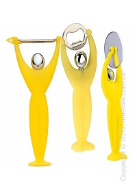 Набор кухонного инвентаря Bugatti Gym, Желтый