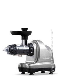 Соковыжималка BioChef Axis Cold Press Juicer, Silver