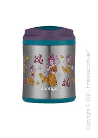 Термос для еды Contigo Kids Food Jar Mermaids 300 мл  Термос для еды Contigo Kids Food Jar Mermaids 300 мл