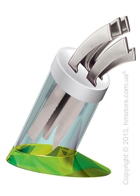 Набор ножей на подставке Bugatti Glamour Knife Bloc, Зеленый