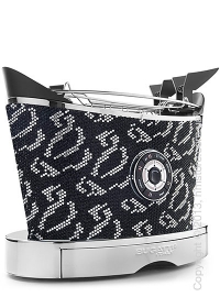 Тостер Bugatti Individual VOLO Sparkle of crystals, Black