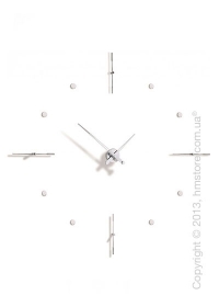 Часы настенные Nomon Mixto I Wall Clock, Steel Часы настенные Nomon Mixto I Wall Clock, Steel