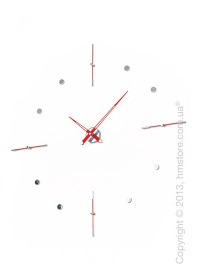 Часы настенные Nomon Mixto I Wall Clock, Red Часы настенные Nomon Mixto I Wall Clock, Red