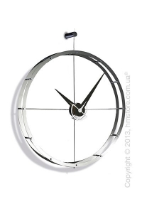 Часы настенные Nomon DOBLE O Wall Clock, Steel Часы настенные Nomon DOBLE O Wall Clock, Steel