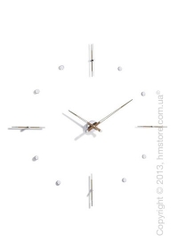 Часы настенные Nomon Mixto N Wall Clock, Walnut Часы настенные Nomon Mixto N Wall Clock, Walnut