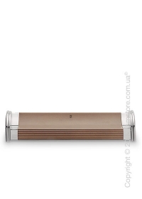 Настольный пенал для ручек Graf von Faber-Castell Tableau Pen Tray, Brown Alder Wood Настольный пенал для ручек Graf von Faber-Castell Tableau Pen Tray, Brown Alder Wood