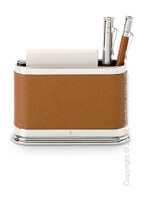Подставка для ручек овальной формы Graf von Faber-Castell, Cognac Grained Leather Подставка для ручек овальной формы Graf von Faber-Castell, Cognac Grained Leather