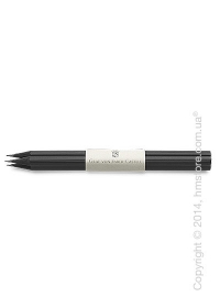 Комплект простых карандашей Graf von Faber-Castell 3 Pencils NO. III, Cedar Wood Black Комплект простых карандашей Graf von Faber-Castell 3 Pencils NO. III, Cedar Wood Black