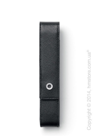 Кожаный пенал для ручки Graf von Faber-Castell Standard Case for 1 Pen Epsom, Black Saffiano Кожаный пенал для ручки Graf von Faber-Castell Standard Case for 1 Pen Epsom, Black Saffiano