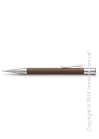 Карандаш механический Graf von Faber-Castell серия Guilloche, коллекция Cognac, Guilloche Engraving