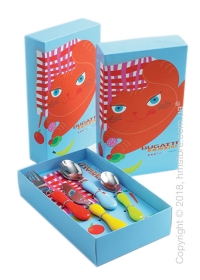 Набор столовых приборов детский Bugatti Baby Bloom, 4 предмета