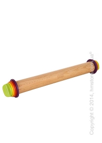 Скалка с кольцами для регулировки Joseph Joseph Adjustable Rolling Pin, Multi-Сolour