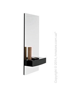 Зеркало Calligaris Morgan, Lacquered glossy black Зеркало Calligaris Morgan, Lacquered glossy black